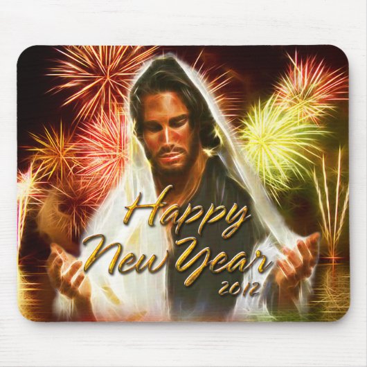 Happy New Year 2012 B Mousepad (Vorne)