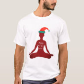 Happy New Year 2018 Yoga Man T - Shirt (Vorderseite)