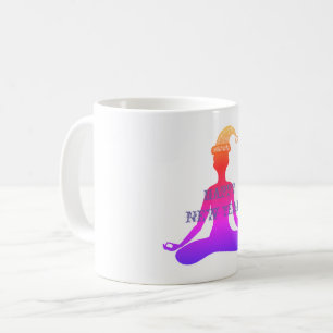 Happy New Year 2018 Yoga Tasse