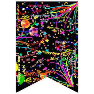 Happy New Year 2019, Banner
