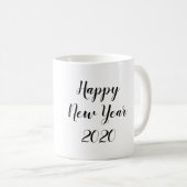 Happy New Year 2020 Kaffeetasse (VorderseiteRechts)