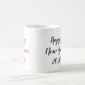 Happy New Year 2020 Kaffeetasse (Mittel)