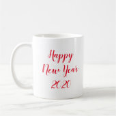 Happy New Year 2020 Kaffeetasse (Links)