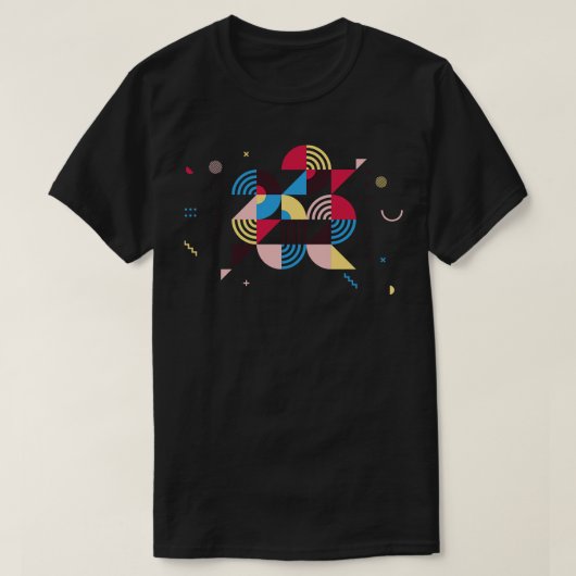 Happy New Year 2022 Modern Geometric Design 2 T-Shirt (Design vorne)