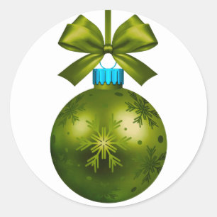 Happy new year 2022 Ornament Classic Round Aufkleb Runder Aufkleber