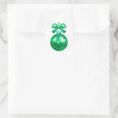 Happy new year 2022 Ornament Classic Round Aufkleb Runder Aufkleber (Tasche)