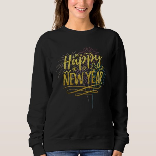 Happy New Year 2022 Sweatshirt (Vorderseite)