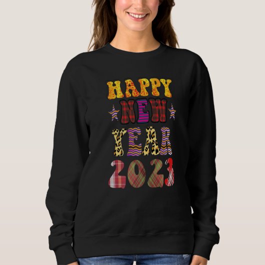 Happy New Year 2023 Sweatshirt (Vorderseite)