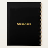 Happy New Year 2024 Chinesischen Drachen Wasserfar Planer (Rückseite)