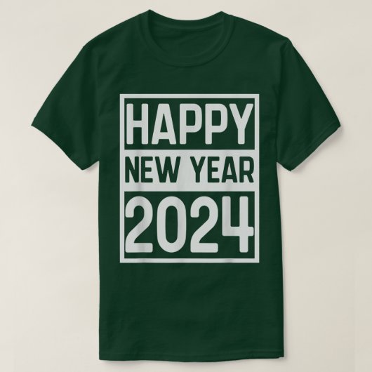 Happy New Year 2024 Cool Celebration Chinese Lunar T-Shirt (Design vorne)