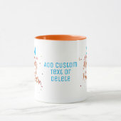 Happy New year 2024 Silvester Vibrant Party Tasse (Zentrum)