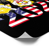 Happy New Year 2025 Eve Party Gnomes Fireworks Hel Poster (Ecke)