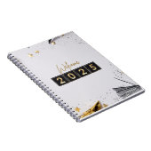 Happy New Year 2025 Notebook Notizblock (Rechte Seite)