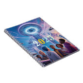 Happy new year 2025 notebooks notizblock (Rechte Seite)