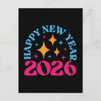 Happy New Year 2026-73950 Feiertagspostkarte