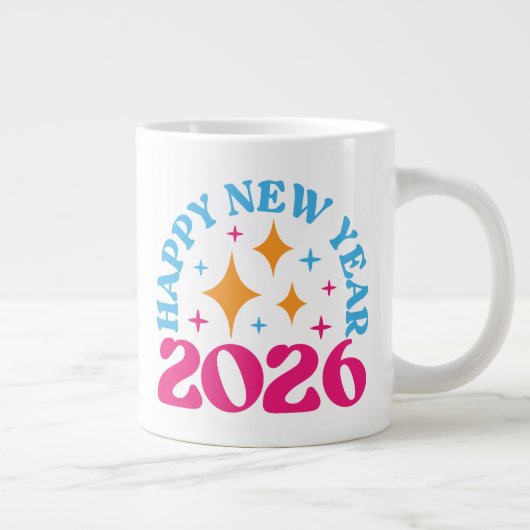 Happy New Year 2026-73950 Jumbo-Tasse (Rechts)