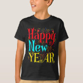 Happy New Year 2026 And Merry Christmas New Year E T-Shirt (Vorderseite)