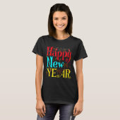 Happy New Year 2026 And Merry Christmas New Year E T-Shirt (Vorne ganz)