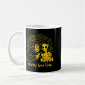 Happy New Year 2026 Bigfoot Alien Lovers New Years Kaffeetasse (Links)