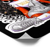 Happy New Year 2026 Black Girl Magic Melanin  Poster (Ecke)