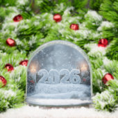 happy new year 2026 candle glow  schneekugeln (Weihnachten)