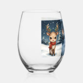 happy new year 2026 candlelight weinglas ohne stiel (Rechts)