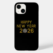 Happy New Year 2026 Case-Mate iPhone Hülle (Rückseite)