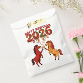 Happy New Year 2026 – Celebrating Horses with Cham Geschenktütchen (Versiegelt)