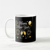 Happy New Year 2026 Celebration Design With Champa Kaffeetasse (Links)