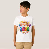 Happy New Year 2026 Celebration – Festive Firework T-Shirt (Vorne ganz)