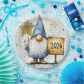 Happy New Year, 2026, Celebration Pappteller (Party)