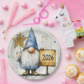 Happy New Year, 2026, Celebration Pappteller (Party)