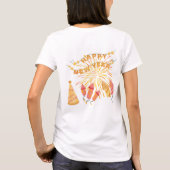 Happy New Year 2026 Celebration T-Shirt (Rückseite)