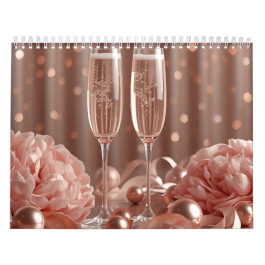 happy new year 2026 champagne glow kalender (Titelbild)