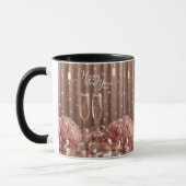 happy new year 2026 champagne lights mug tasse (Links)