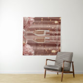 happy new year 2026 champagne sparkle banner wandteppich (Beispiel (Horizontal))