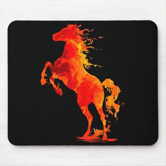 Happy New Year 2026 Chinese New Year Horse Zodiac  Mousepad (Vorne)