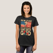Happy New Year 2026 Christian Challenges Same Grea T-Shirt (Vorne ganz)