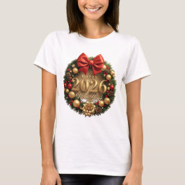 happy new year 2026 classic holiday  T-Shirt