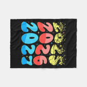 Happy New Year 2026 Coming Soon 2027 Funny 67 Meme Fleecedecke (Vorderseite (Horizontal))
