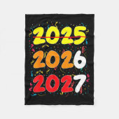 Happy New Year 2026 Coming Soon 2027 Funny 67 Meme Fleecedecke (Vorderseite)