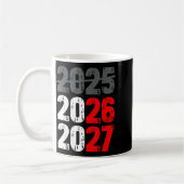 Happy New Year 2026 Coming Soon 2027 Funny 67 Meme Kaffeetasse (Links)