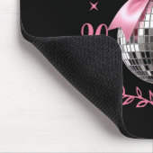 Happy New Year 2026 Coquette Nk Bow Disco Ball Wom Mousepad (Ecke)