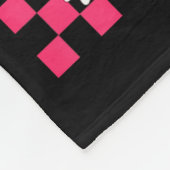 Happy New Year 2026 Cowgirl Cowboy Disco Ball Girl Fleecedecke (Ecke)