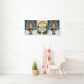 happy new year 2026 cozy party banner (Insitu)