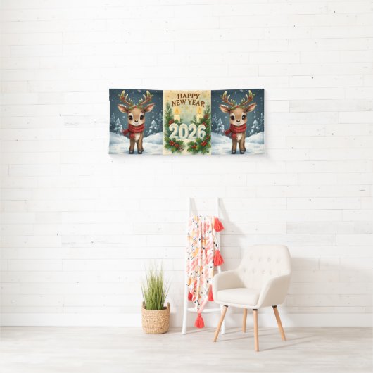 happy new year 2026 cozy party  banner (Insitu)