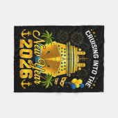 Happy New Year 2026 Cruising Into The New Year 202 Fleecedecke (Vorderseite (Horizontal))