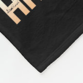 Happy New Year 2026 Cute Cat Capybara Party Art Fleecedecke (Ecke)