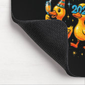 Happy New Year 2026 Cute Duck Party Gift Mousepad (Ecke)