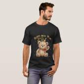 Happy New Year 2026 Cute Teddy Bear Illustration T-Shirt (Vorne ganz)